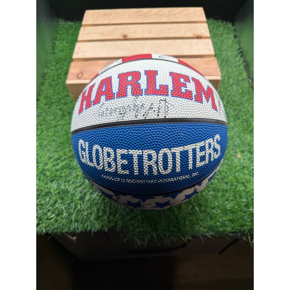 Official Harlem Globetrotters Autographed Basketball
